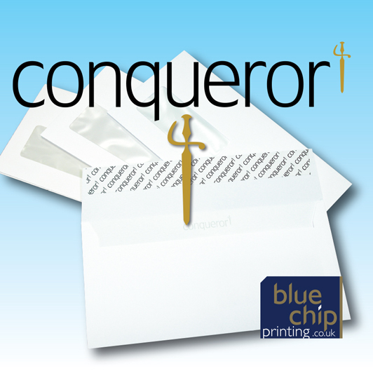 Printed DL Conqueror Window Envelopes