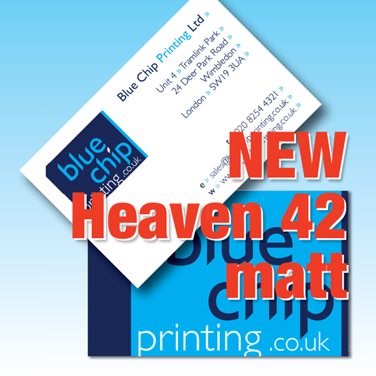 Business Cards | 400gsm Heaven42 Premium Matt